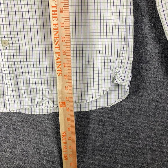 J Crew Button Up Shirt Men's Medium 15-15.5 100% Cotton Long Sleeve M - Picture 7 of 10